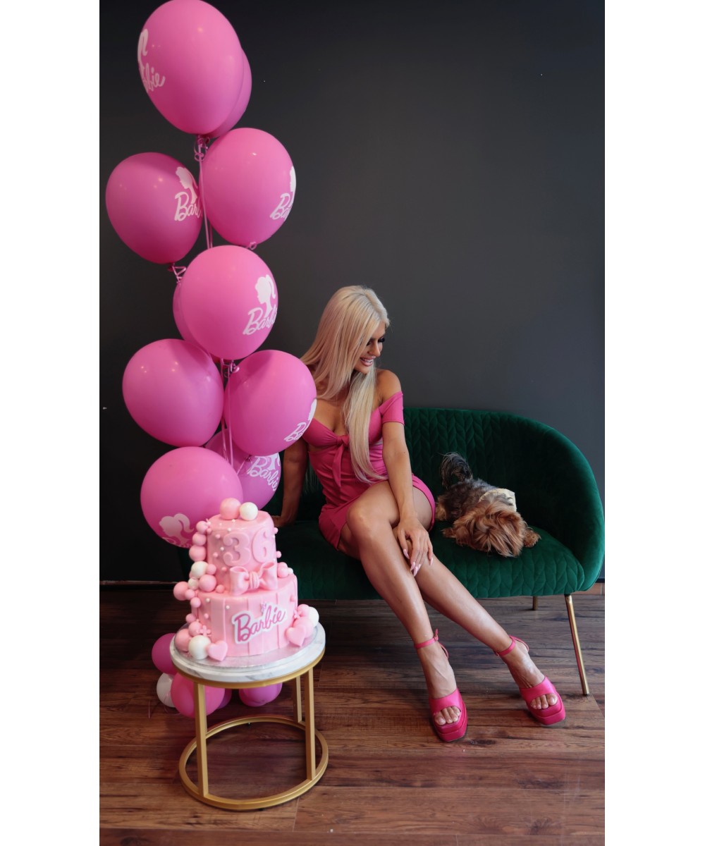 SS // FUCHSIA PARTY DRESS