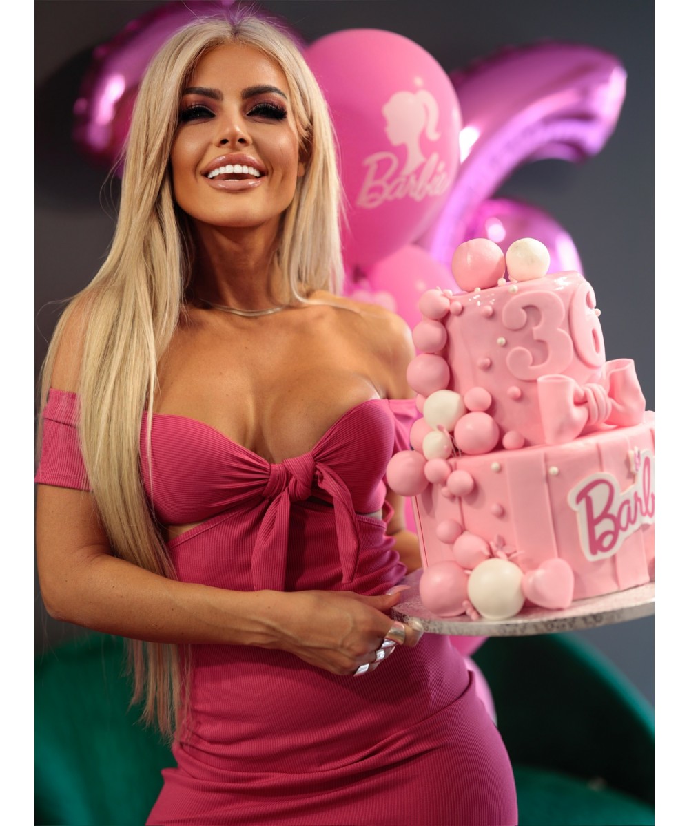 SS // FUCHSIA PARTY DRESS