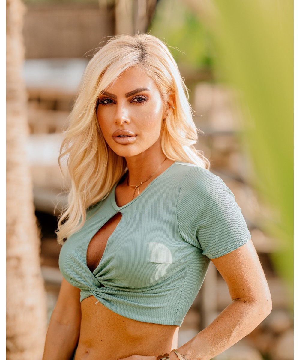 SS // ΒΕΡΑΜΑΝ CROP TOP cod: 21476)