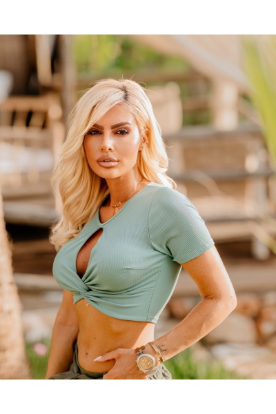 SS // ΒΕΡΑΜΑΝ CROP TOP cod: 21476)
