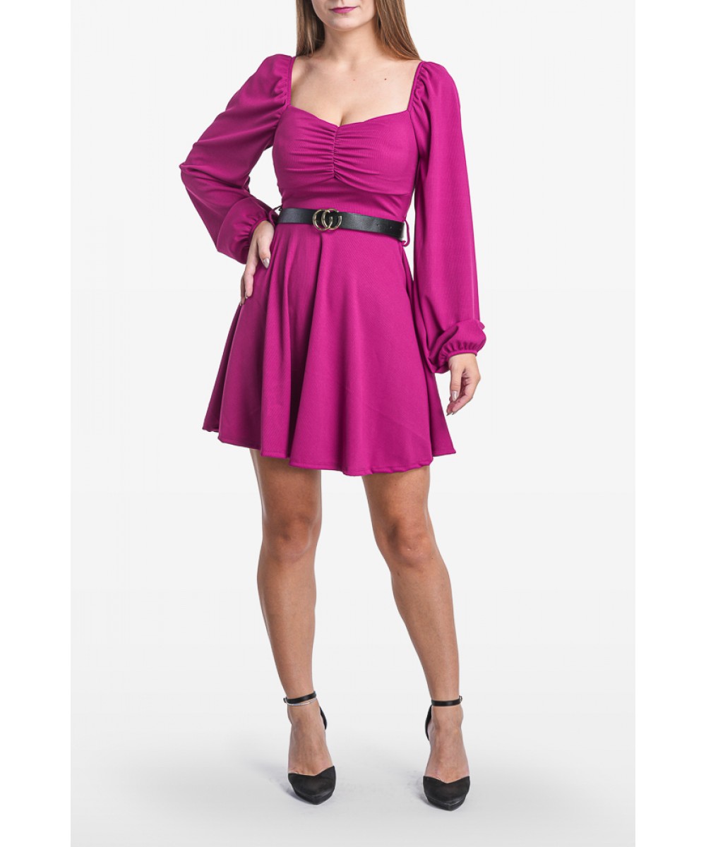 FW // ΜΙΝΙ ΦΟΡΕΜΑ ΡΙΠ ΠΡΑΣΙΝΟ  (cod: 23611)