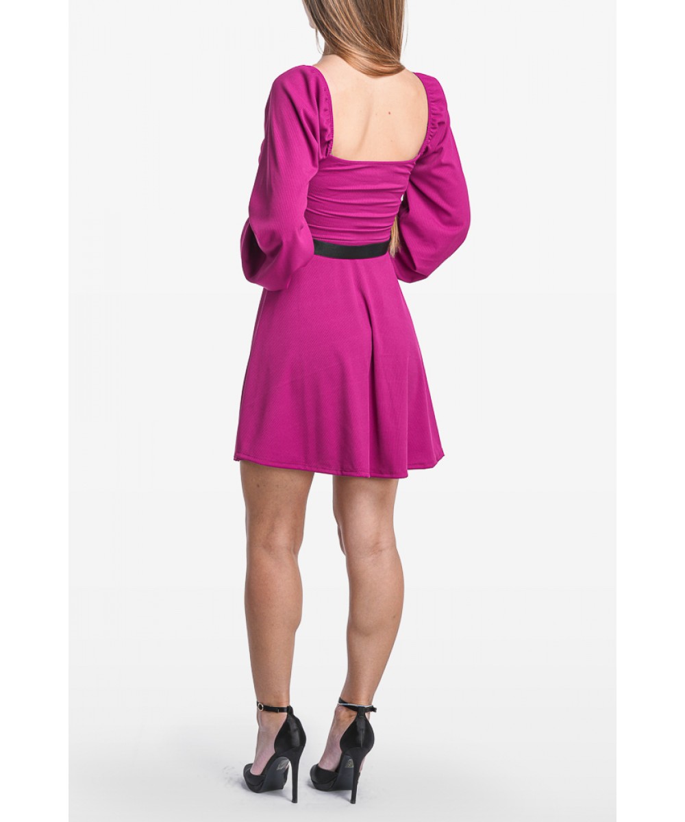 FW // ΜΙΝΙ ΦΟΡΕΜΑ ΡΙΠ ΠΡΑΣΙΝΟ  (cod: 23611)