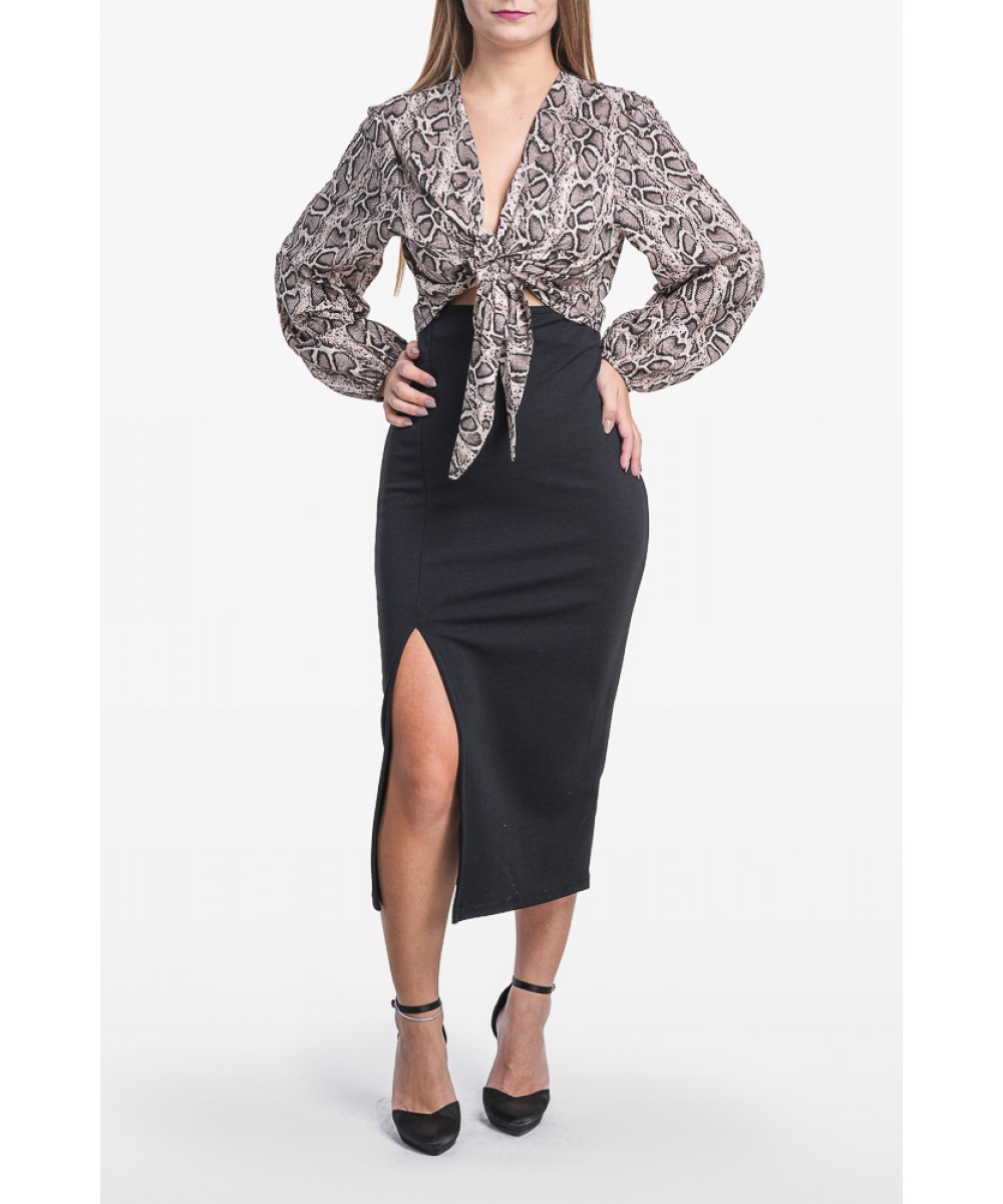 FW // ΜΙΝΤΙ ΦΟΥΣΤΑ ΜΕ ΣΚΙΣΙΜΟ // RED SKIRT