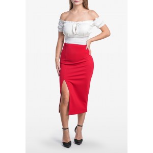 FW // ΜΙΝΤΙ ΦΟΥΣΤΑ ΜΕ ΣΚΙΣΙΜΟ // RED SKIRT